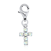Cross Shaped Silver Charms CH-54